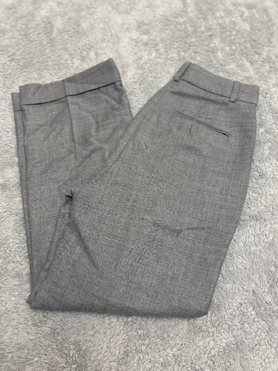 J. Crew Pants - Women's J. Crew Gray Straight Leg Wool Blend Dress Pants
